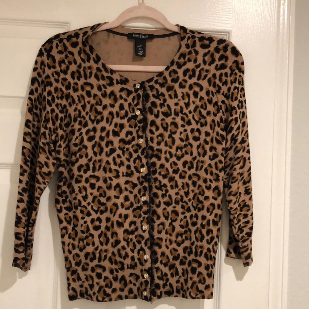 Leopard cardigan